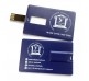 USB-Флешка на 8Gb  PLASTIC CREDIT CARD