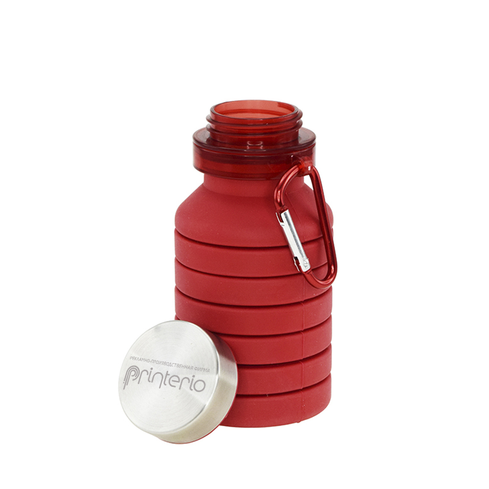 Cкладная бутылка для воды PAGODA с логотипом