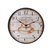 Часы настенные пластиковые Optima CAFFELATTE