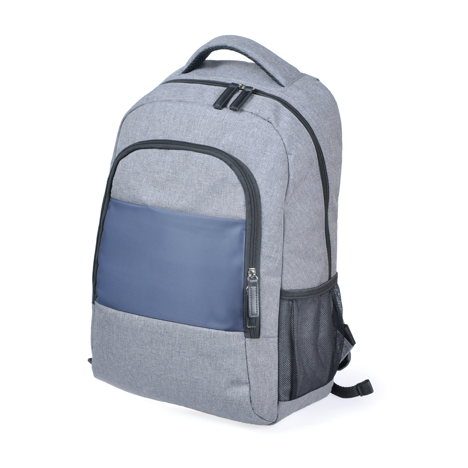 Серый с синей вставкой рюкзак для ноутбука 15” Accord