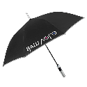 Зонт-трость автомат Reflecting антиветер с светоотражателем с логотипом