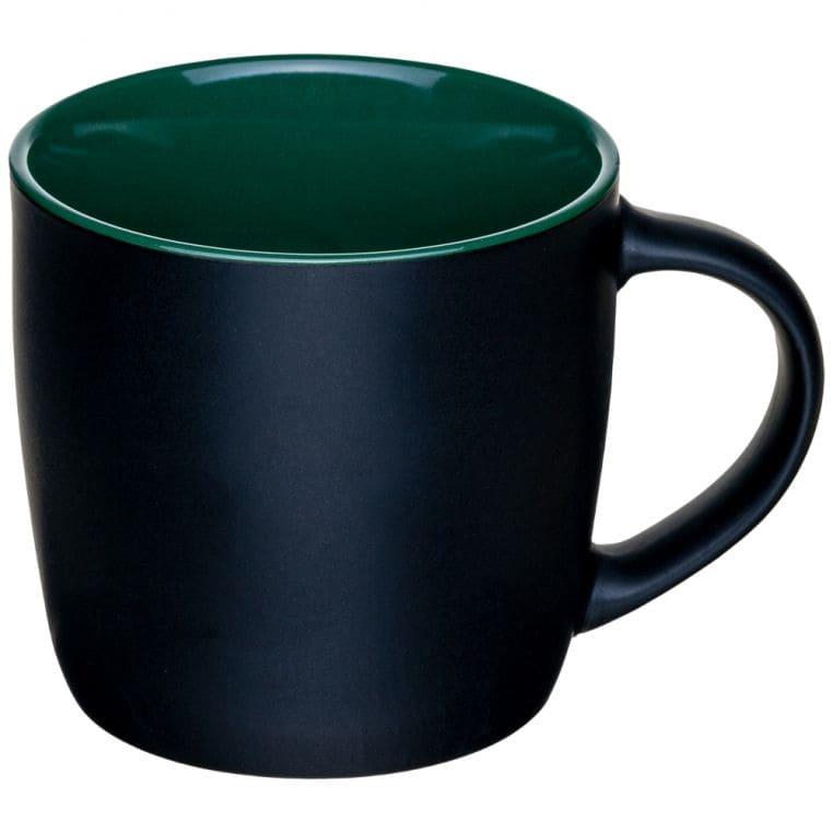 Чашка керамічна матова зовні Тайсон 300 мл з логотипом