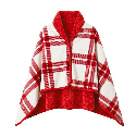 Плед-пончо флісовий Poncho L 100х140 см з вашим лого Фото 3
