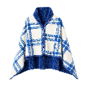 Плед-пончо флісовий Poncho L 100х140 см з вашим лого Фото 5