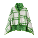 Плед-пончо флісовий Poncho L 100х140 см з вашим лого Фото 4