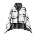 Плед-пончо флісовий Poncho L 100х140 см з вашим лого Фото