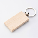 Брелок деревянный прямоугольный 30х55 мм с логотипом Фото 4