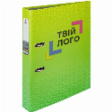 Папка-регистратор Optima А4 5 см с печатной обложкой с логотипом