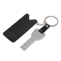 Флэш-память ключ в кожаном чехле с вашим лого 64 Gb Фото 4