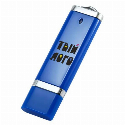 Пластиковая флешка Промо USB 2.0 с крышечкой с вашим лого 64 Gb