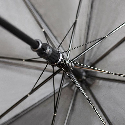 Зонт-трость полуавтоматический діаметр - 96 см Bergamo с вашим логотипом Фото 5