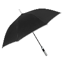 Зонт-трость автомат Reflecting антиветер с светоотражателем с логотипом