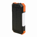 Павербанк VEXOR 20 000Mah/74Wh із сонячною панеллю, LED-ліхтарем і бездротовою зарядкою 15W з лого