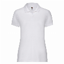 Теніска жіноча Fruit of the Loom 65/35 Polo 170g з лого