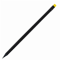 Олівець простий BLACK STRIPE з гумкою Ø7x190 мм з вашим логотипом Фото 4