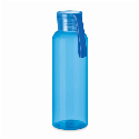 Пляшка для води пластикова Indi з друком логотипу 500 мл