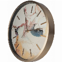 Часы настенные металлические Optima AUTUMN с логотипом 30 см Фото 4