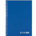 Блокнот А6 з логотипом, пластикова обкладинка, бічна спіраль, 80 аркушів, клітинка Фото 10