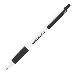 Пластикова ручка з логотипом з м'яким грипом