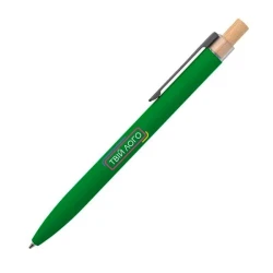 Ручка металлическая шариковая Amur с логотипом