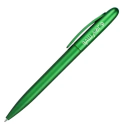 Ручка пластиковая с логотипом c поворотным механизмом