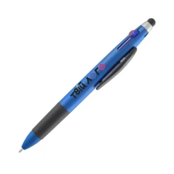 Ручка-стилус с тремя цветами с логотипом