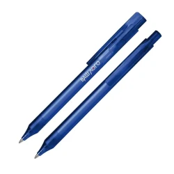 Шнайдер Essential. Ручка с логотипом автоматическая прозрачная