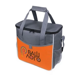 Термосумка с карманом впереди Cooler для вашего лого  32 х 31 х 16,5 см