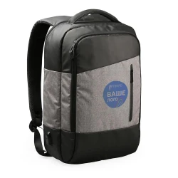 Рюкзак антивор для ноутбука Atlas, TM Discover с USB портом для вашего логотипа