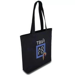 Эко-сумка из хлопка 35х35х7 см с логотипом