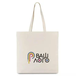 Эко-сумка из хлопка 40х40 см с Вашим лого