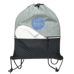 Рюкзак на нейлоновому шнурке, с карманом на молнии для вашего лого