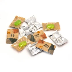 Льодяник Mintex Minipak з логотипом 3 г крафт