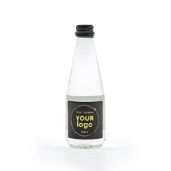 Вода мінеральна Закарпатська LUX у склі з друком логотипу 0.33 л