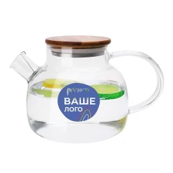 Чайник заварювальний Siesta 2 для вашого логотипа, 1000 ml TM Discover
