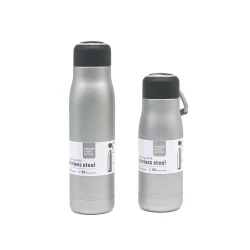 Серебряный термос из нержавеющай стали 350 ml для печати вашего логотипа