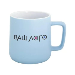 Керамічне горнятко двоколірне Linda з логотипом