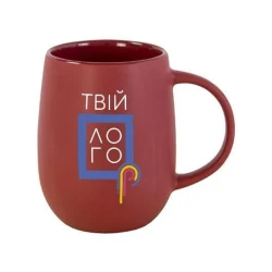 Керамічне горнятко матове VERONA 350 мл під нанесення логотипу