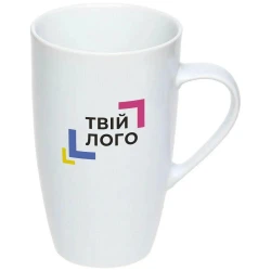 Кубок з логотипом Хельга керамічна кольорова