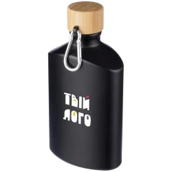 Пляшка для води Hildegard з переробленого алюмінію з Вашим лого 500 мл