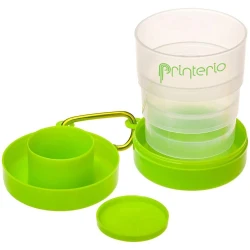 Склянка складана пластикова Dolly 220 мл  з логотипом