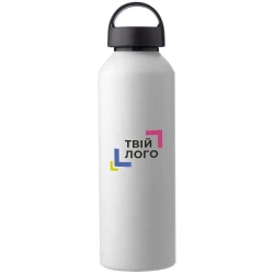 Пляшка для води Rory з переробленого алюмінію з Вашим лого 800 мл