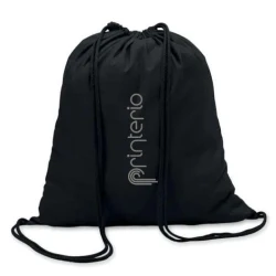 Рюкзак-мешок DAYTON из хлопка с двумя шлейками 37х41 см с лого