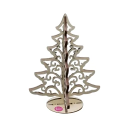 Деревянная новогодняя заготовка Ёлка Фанера с логотипом 16х12см