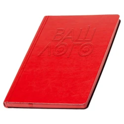 Записная книга для вашего лого 'Verona deluxe' А5 гибкая Mem'O!