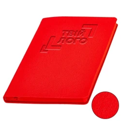 Записная книжка Капри А5 мягкая обложка для нанесения лого