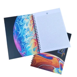 Блокнот на пружине для печати вашего логотипа