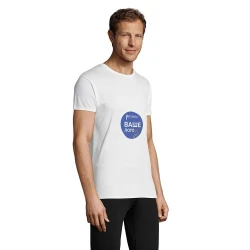 Спортивна швидковисихаюча футболка SOL'S Sprint з логотипом унісекс