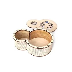 Подарочная коробочка в 8 марта с вашим логотипом