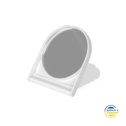 Дзеркальце компактне складне Вояж 8х6.8х0.7 см з лого компанії